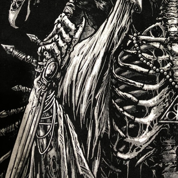 Boys Black Graphic T-Shirt - Picture 4 of 6